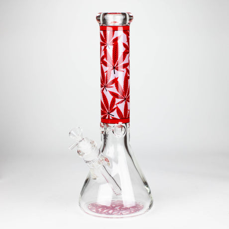 14" Hemp Weed 9mm glass bong [PIP845]