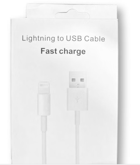 Lightning or Type C Phone Charger Cable Charging Cable · Accessory NIBO Distribution 6 ft Lightning to USB