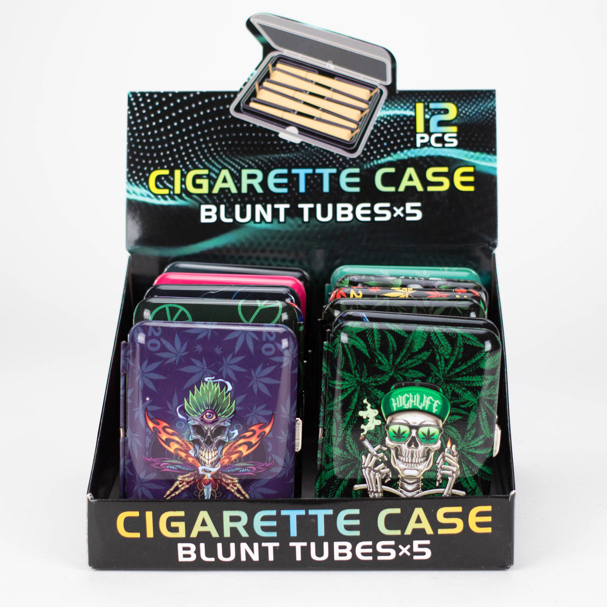 Blunt Tubes Storage Case Box of 12