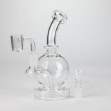 7" Solid Color Electroplate Rig with Banger and Bowl