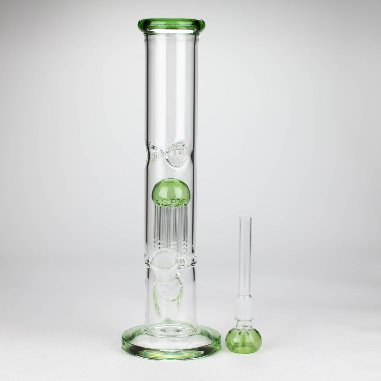 12" glass bong with tree arm percolator