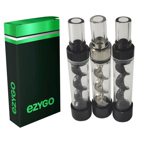 Ezygo | Glass Maxi Twisty Blunt Pack of 6 [EG-TWIST100] Blunt Slick Lighters