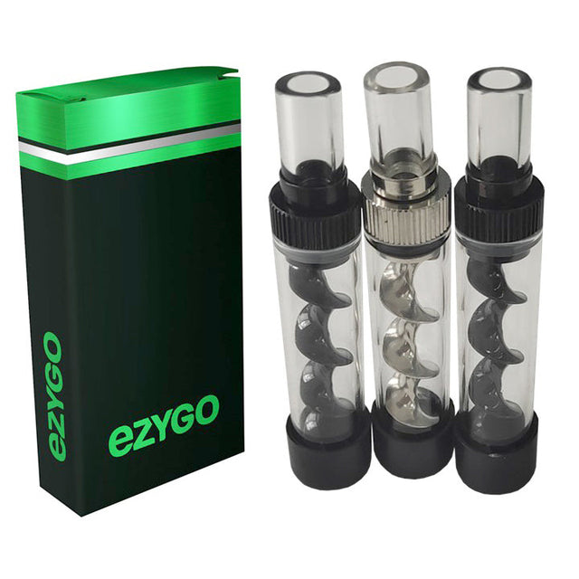 Ezygo | Glass Maxi Twisty Blunt Pack of 6 [EG-TWIST100] Blunt Slick Lighters