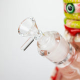 13" Resin 3D artwork 7mm glass beaker water bong [DY525]