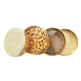 Gold 50mm 4 parts Hemp Grinder_2