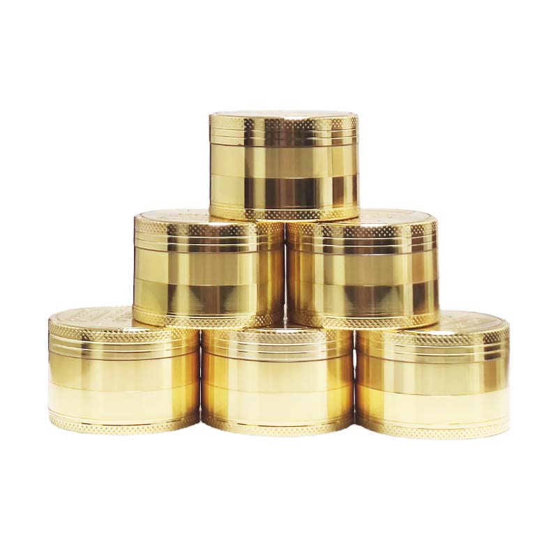 Gold 50mm 4 parts Hemp Grinder_1