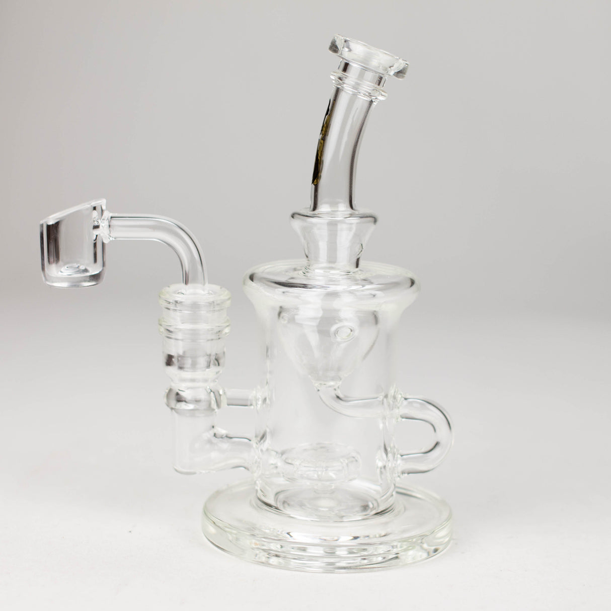 Genie | 6" recycled bubbler with a banger