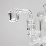 Genie | 6" recycled bubbler with a banger