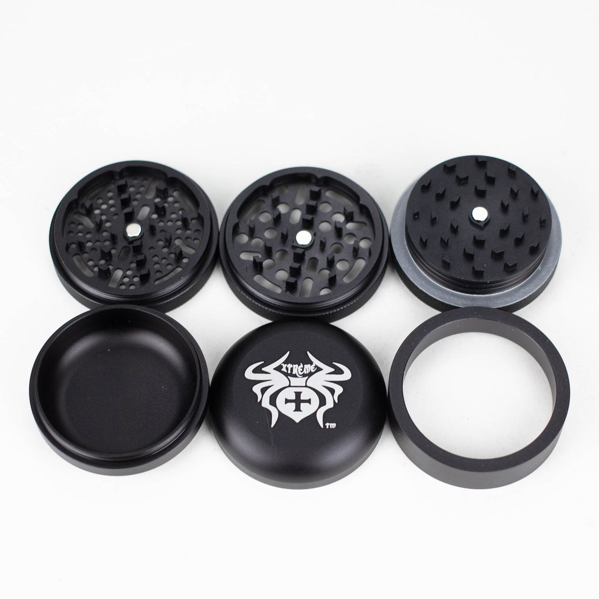 Xtreme | 65mm Aluminium Grinder 5 Layers Box of 6 [G1488]