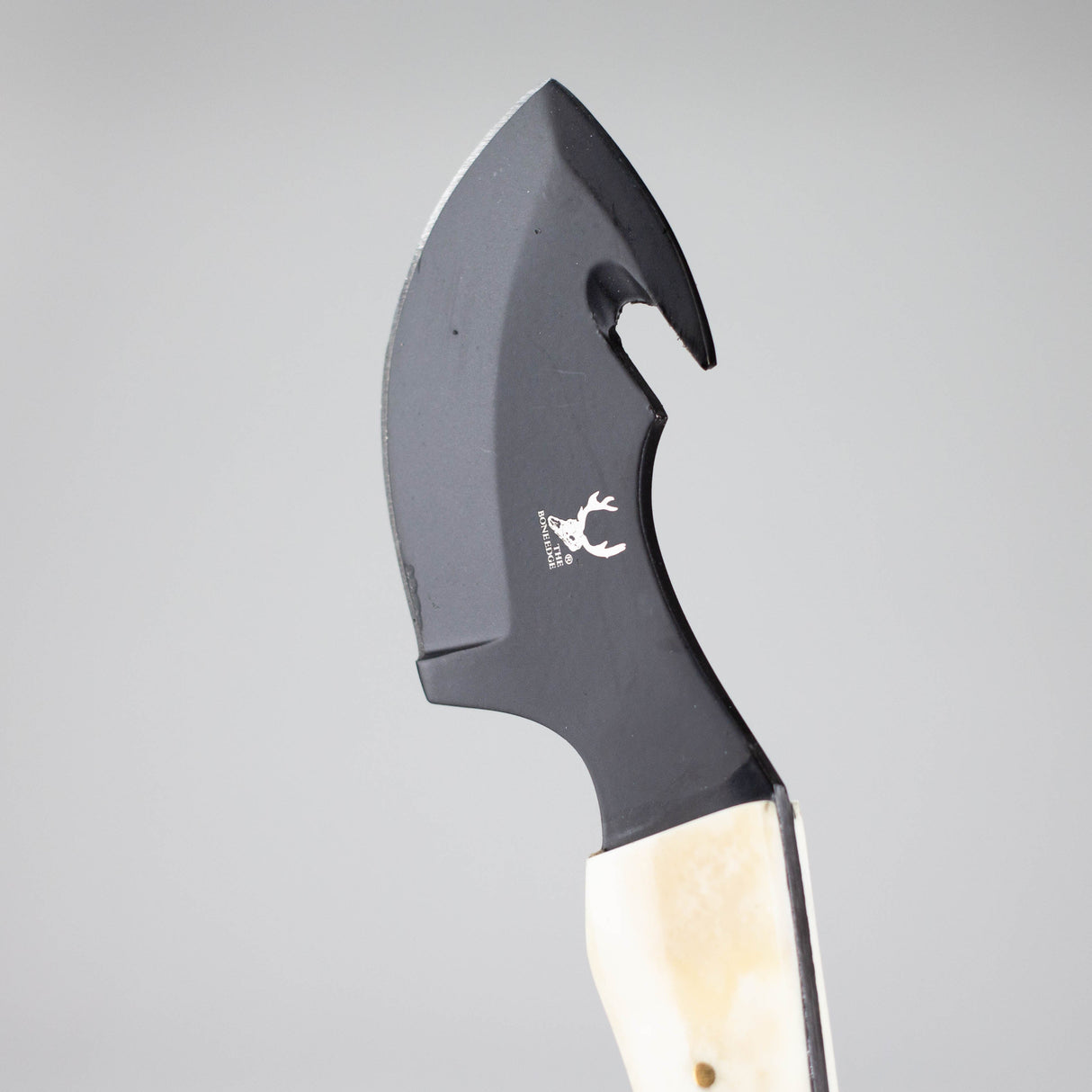 TheBoneEdge | 8.5" Skinner Stainless Steel Full tang Hunting Knife with Leather Sheath [9044] Fixed Blade Knife Canadian Distributor