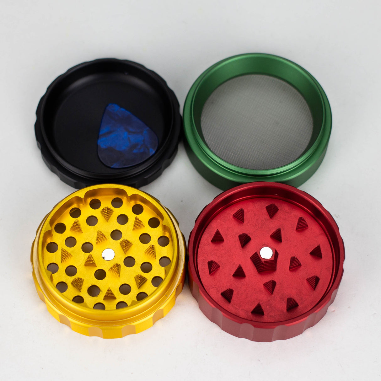 Xtreme | 53mm Aluminium Grinder 4 Layers Box of 6 [G1284]