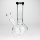 9" Round base glass bong