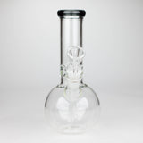 9" Round base glass bong