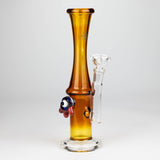 10" Color tube glass bong with eye