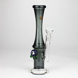 10" Color tube glass bong with eye