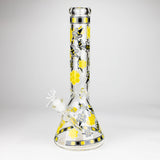 14" 7mm Honey Design Beaker