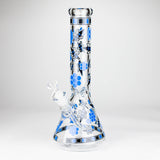 14" 7mm Honey Design Beaker