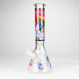 14" 7mm Cartoon Design Beaker