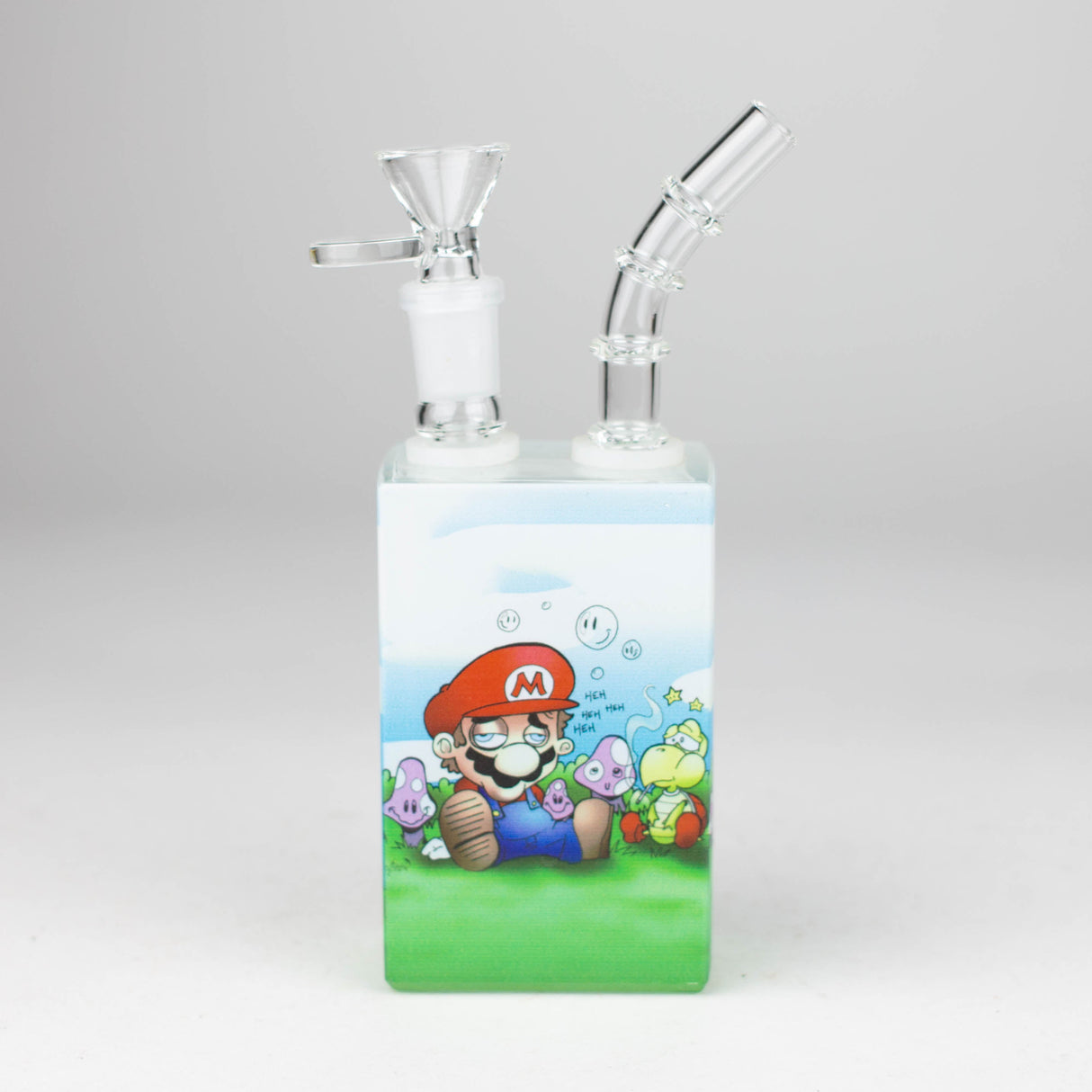 7.5" Juicy Box Cartoon Glass Bong