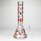 14" 7mm Honey Design Beaker