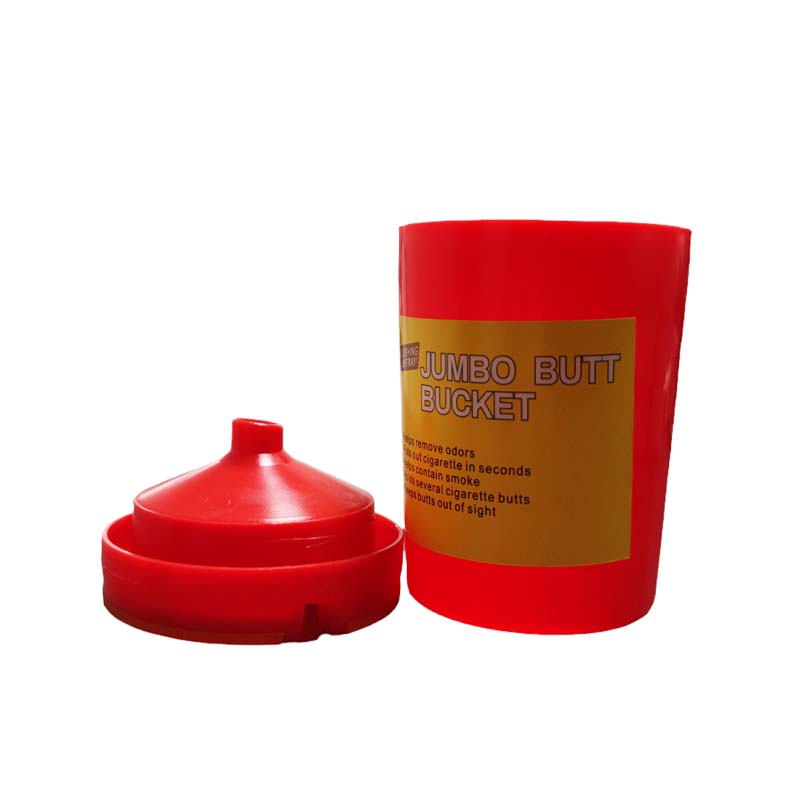 Jumbo  Butt Color Bucket Extinguishing Ashtray  Box of 12_4