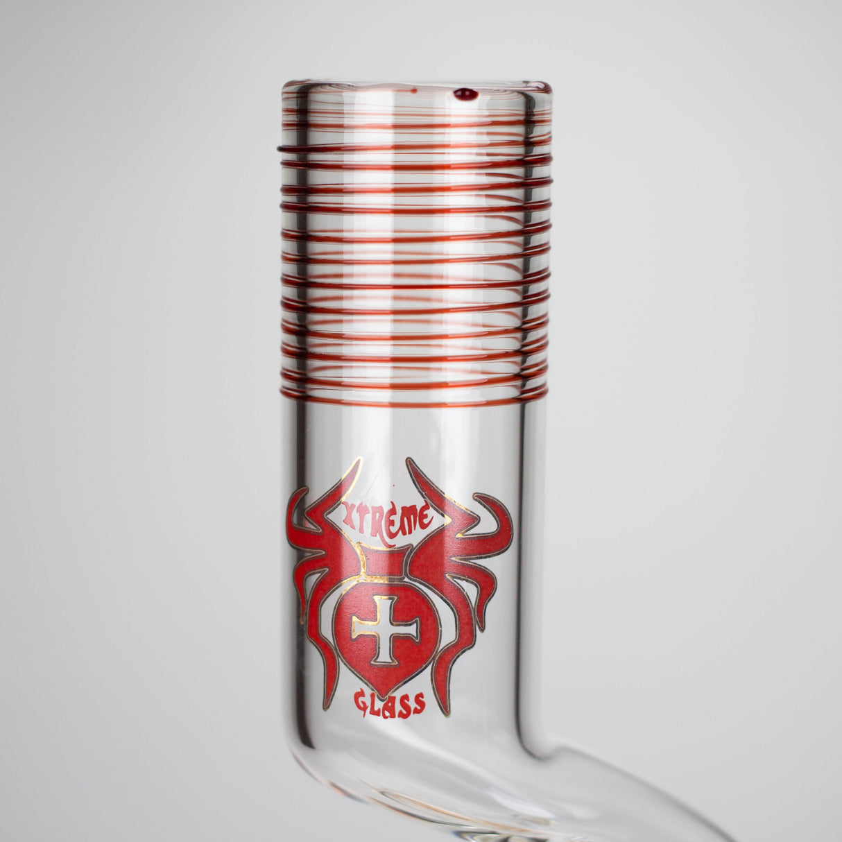 Xtreme | 12" Zig Zag glass water bong [AK822]