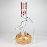 Xtreme | 12" Zig Zag glass water bong [AK822]