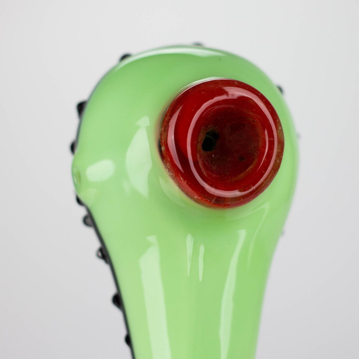 4" Guava thick glass pipe [XTR1057]