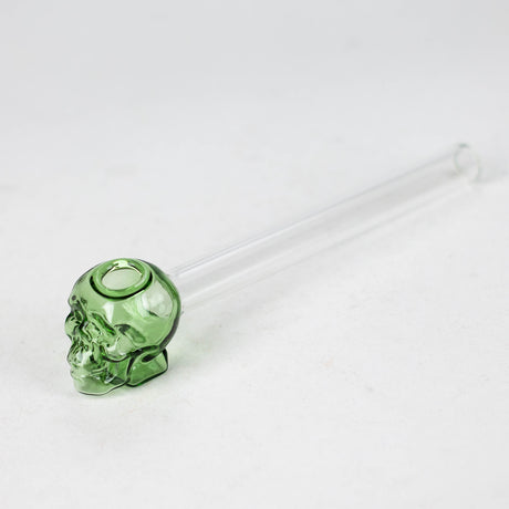 5.5" GLASS Skull oil burnerpipe [AC238-S]