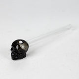 5.5" GLASS Skull oil burnerpipe [AC238-S]