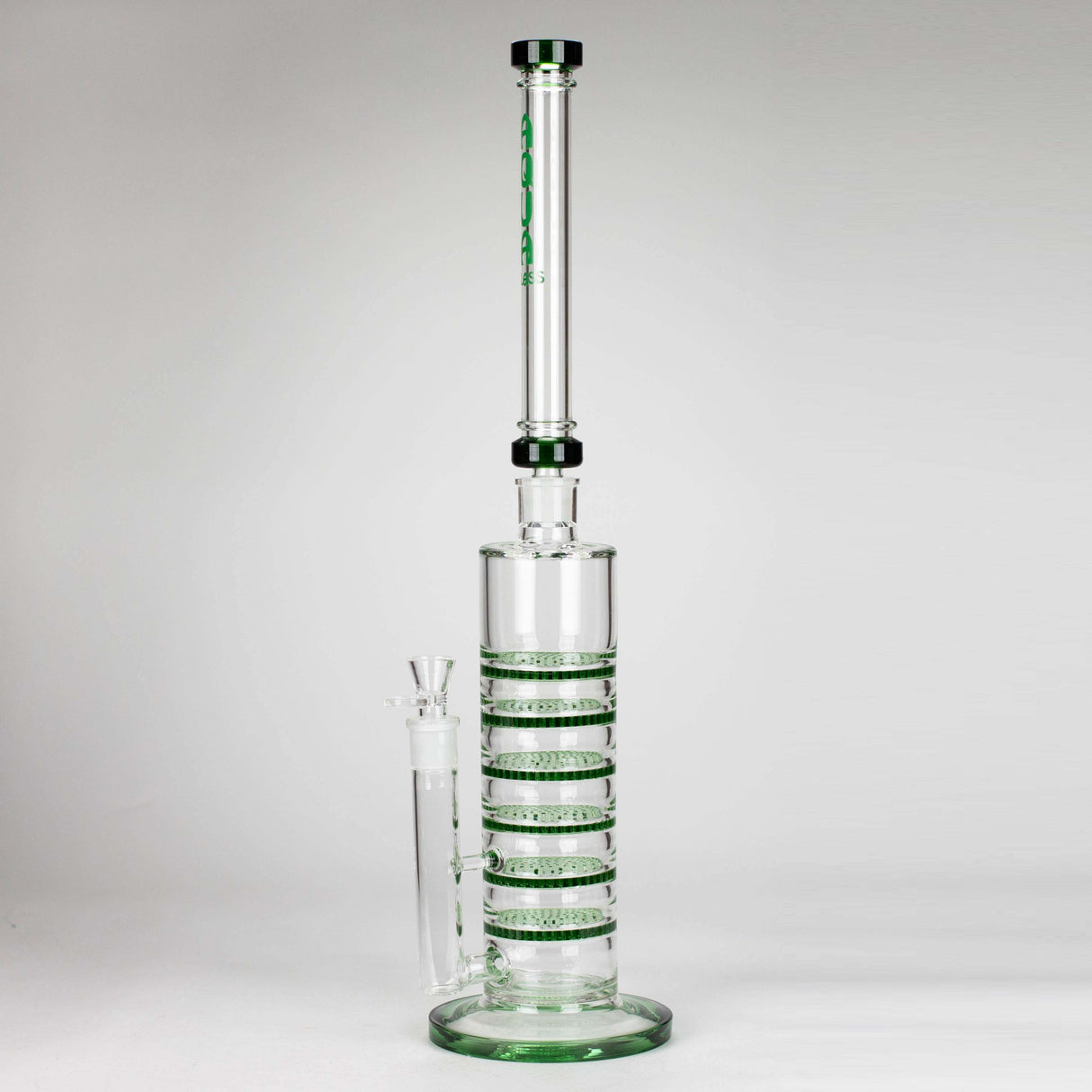 AQUA | 21 " 2-in-1 Multi level honeycomb diffuser glass bong [AQUA019]