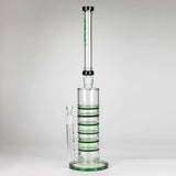 AQUA | 21 " 2-in-1 Multi level honeycomb diffuser glass bong [AQUA019]