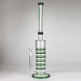 AQUA | 21 " 2-in-1 Multi level honeycomb diffuser glass bong [AQUA019]