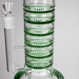 AQUA | 21 " 2-in-1 Multi level honeycomb diffuser glass bong [AQUA019]