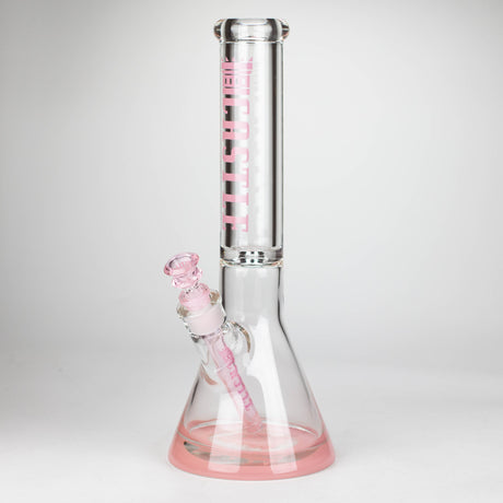 Castle Glassworks | 14" Color Logo Beaker Bong [C-005]