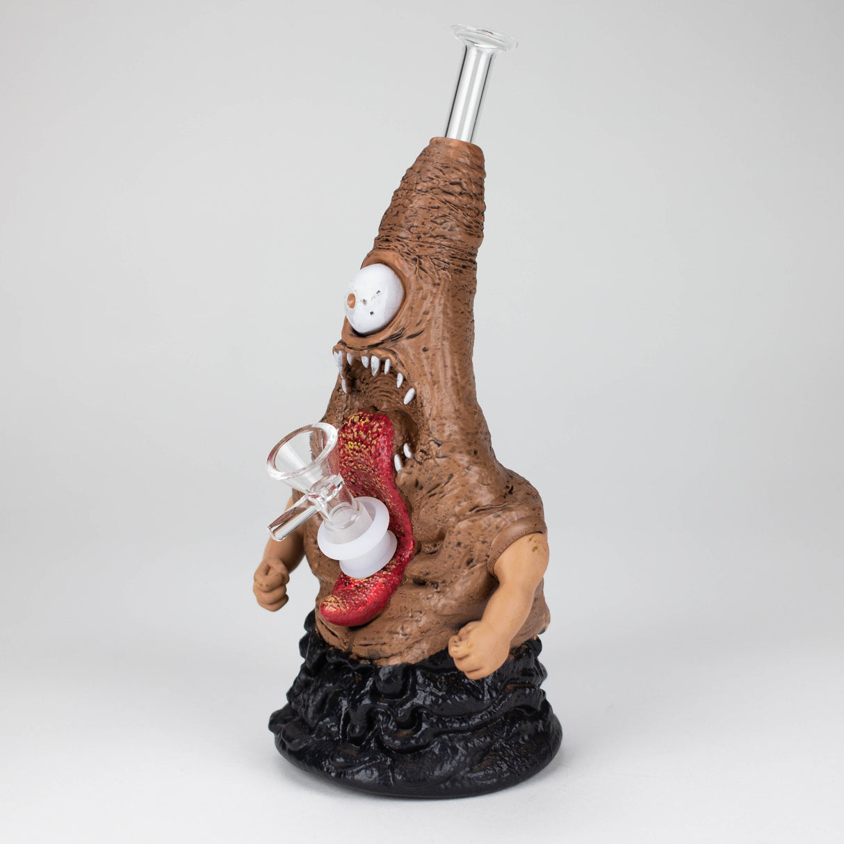 8.6" Vinyl Swamp Monster water pipe