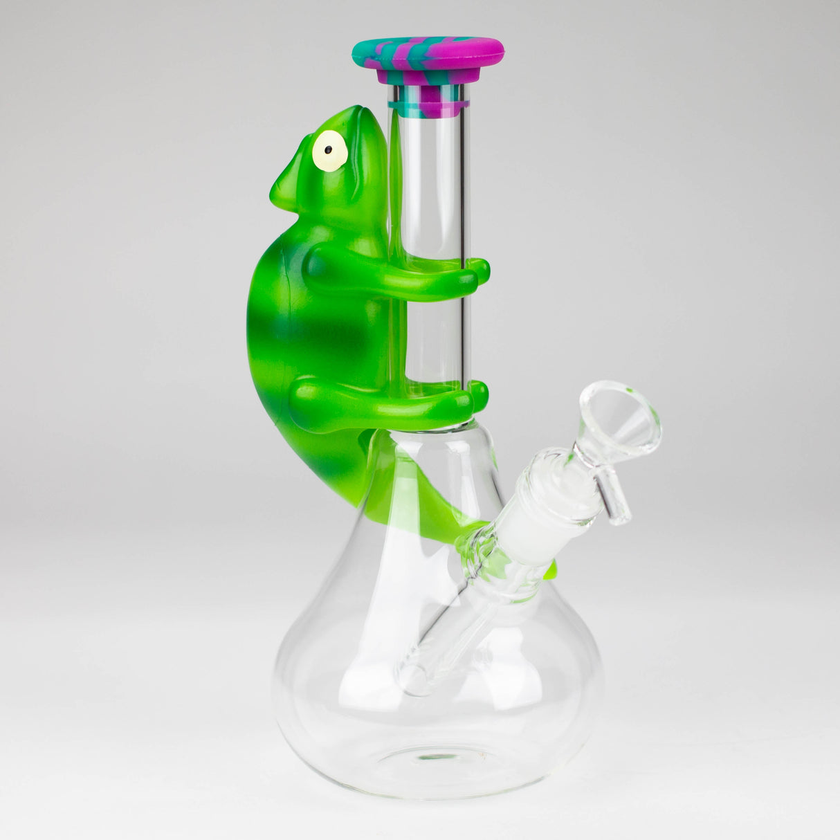 8.5" chameleon glass beaker water pipe