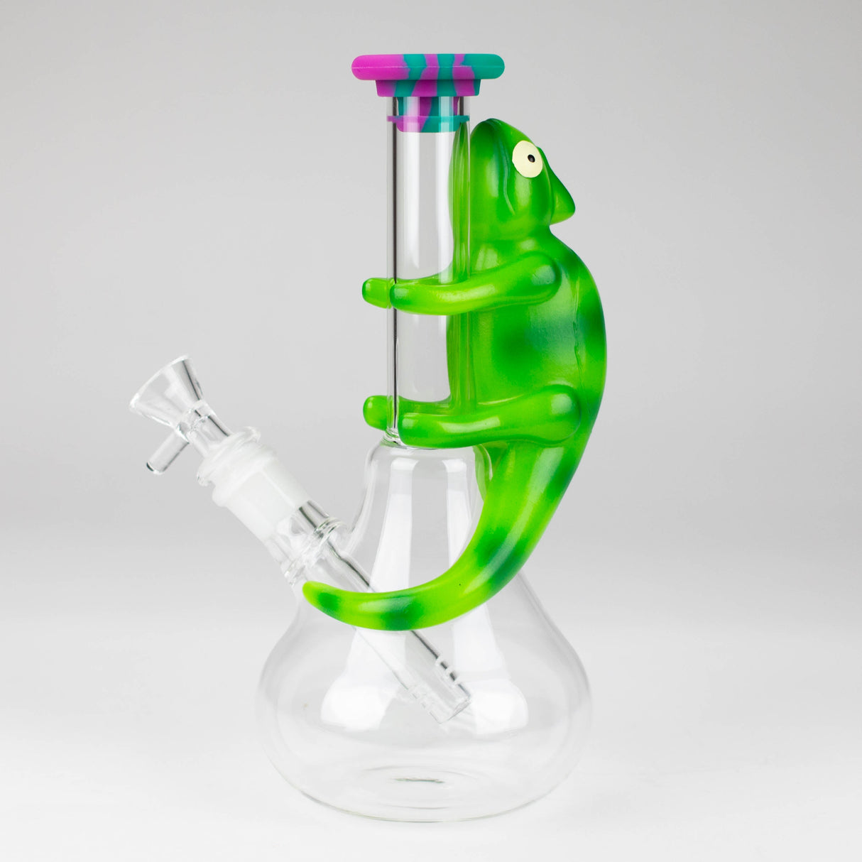 8.5" chameleon glass beaker water pipe