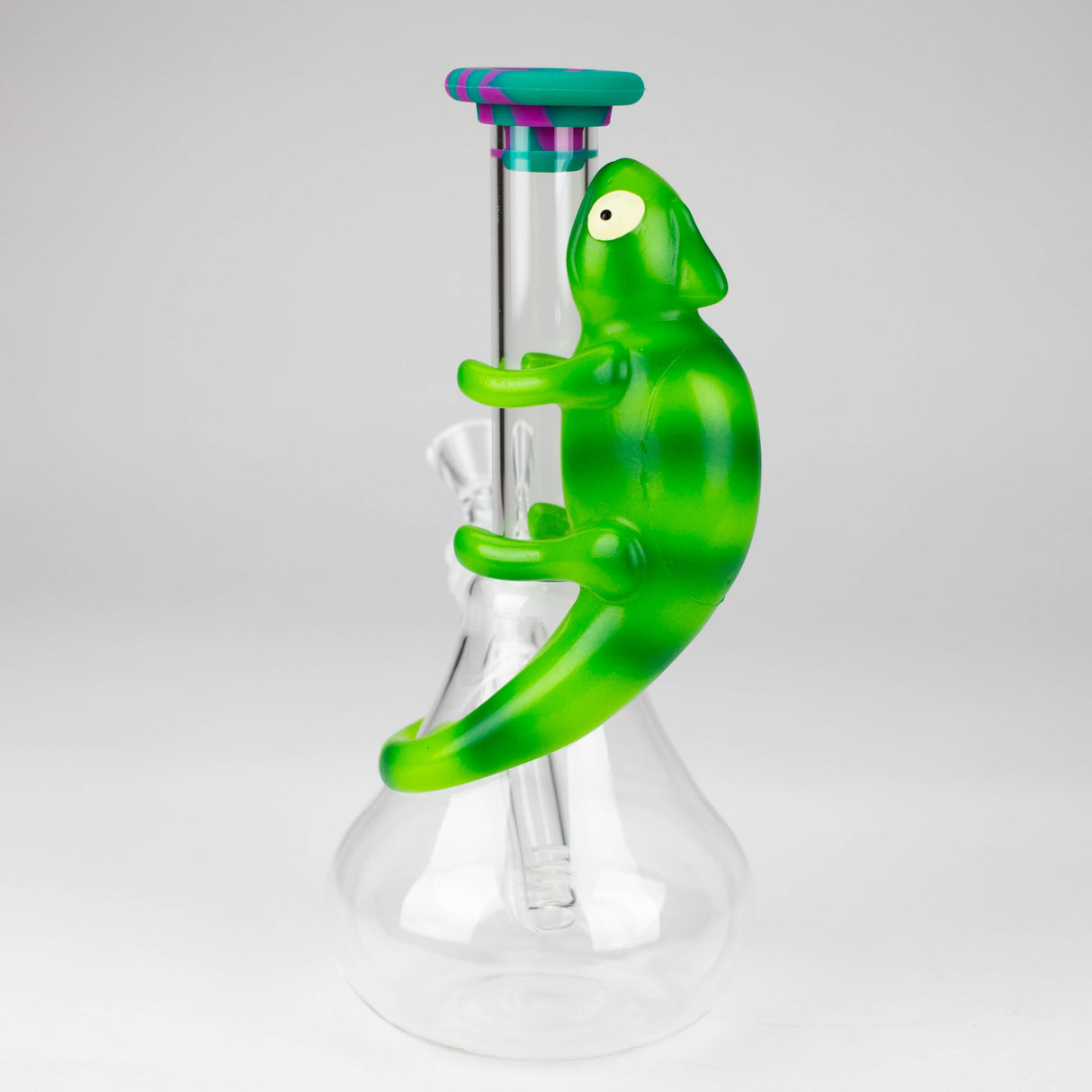 8.5" chameleon glass beaker water pipe