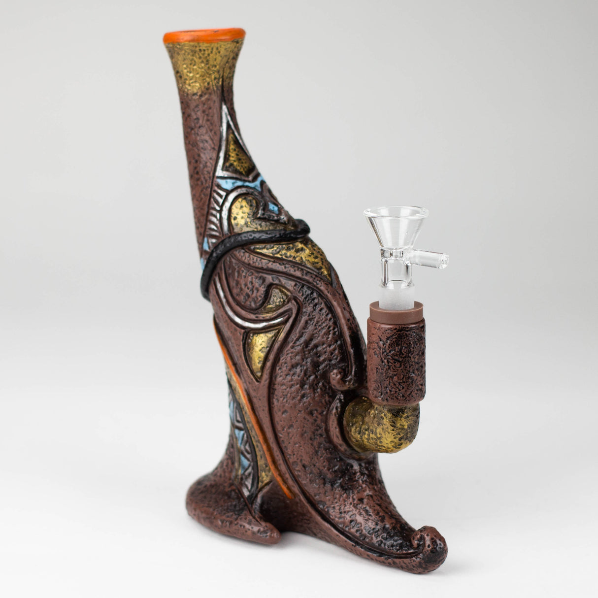 7.8“ Vinyl indian elements water pipe