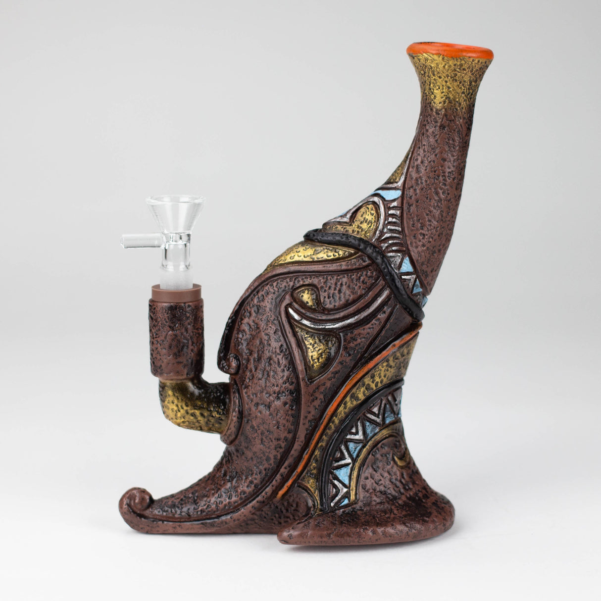 7.8“ Vinyl indian elements water pipe