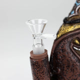 7.8“ Vinyl indian elements water pipe