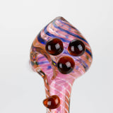 4.5" Gold Fumed Hand Pipe Pack of 2