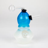 6" SKull frosted oilburner water pipe