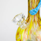 12" soft glass water pipe