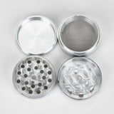 63mm Cartoon design 4 parts aluminium grinder-Assorted