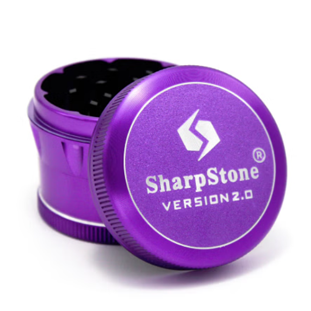 SharpStone® | V2 4 PIECE HARD TOP GRINDER - 2.2" [ GRI903 ]