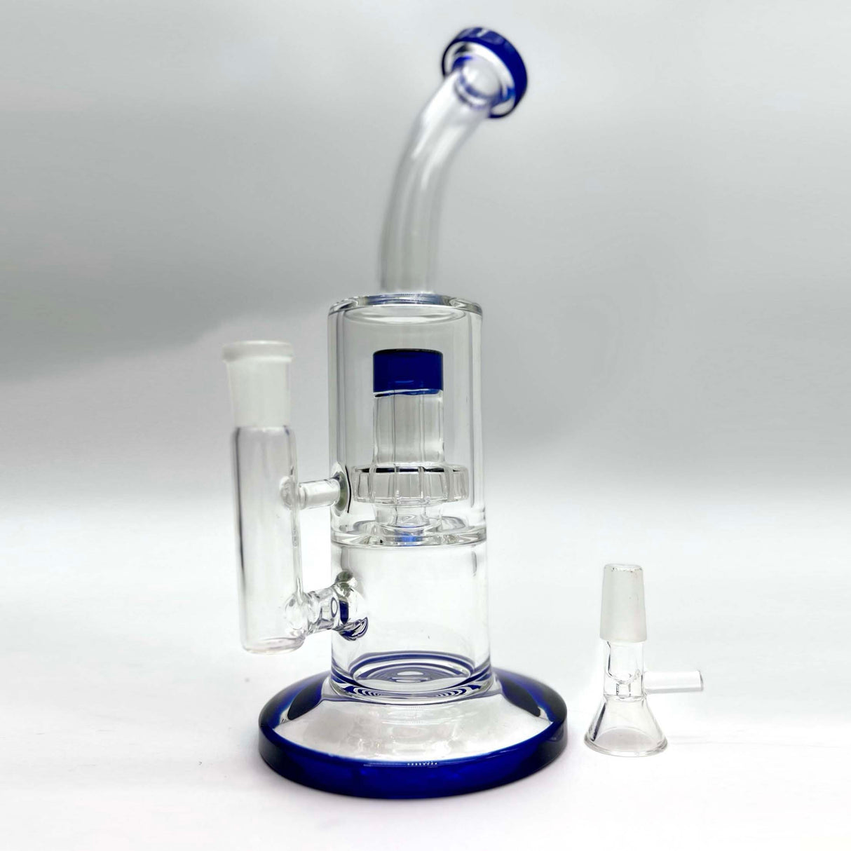 9.5" Shower head Percolator Glass Rig