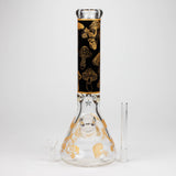 14" Mushroom 9mm glass water bong [GBT2303]