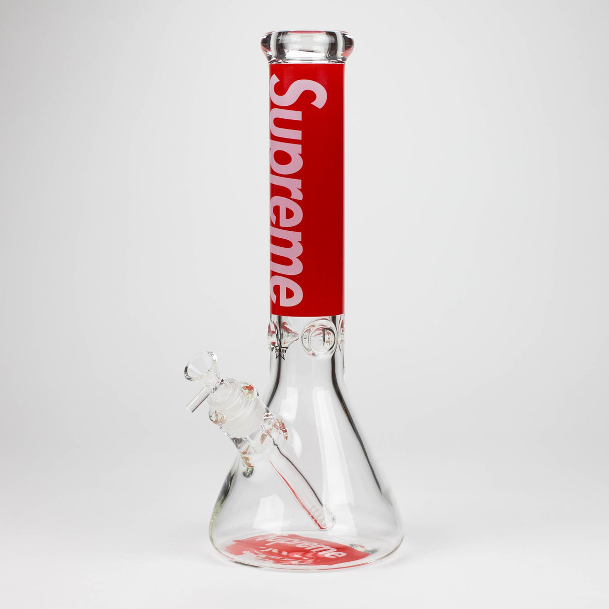 14" Brand 9mm glass water bong [NP2001]